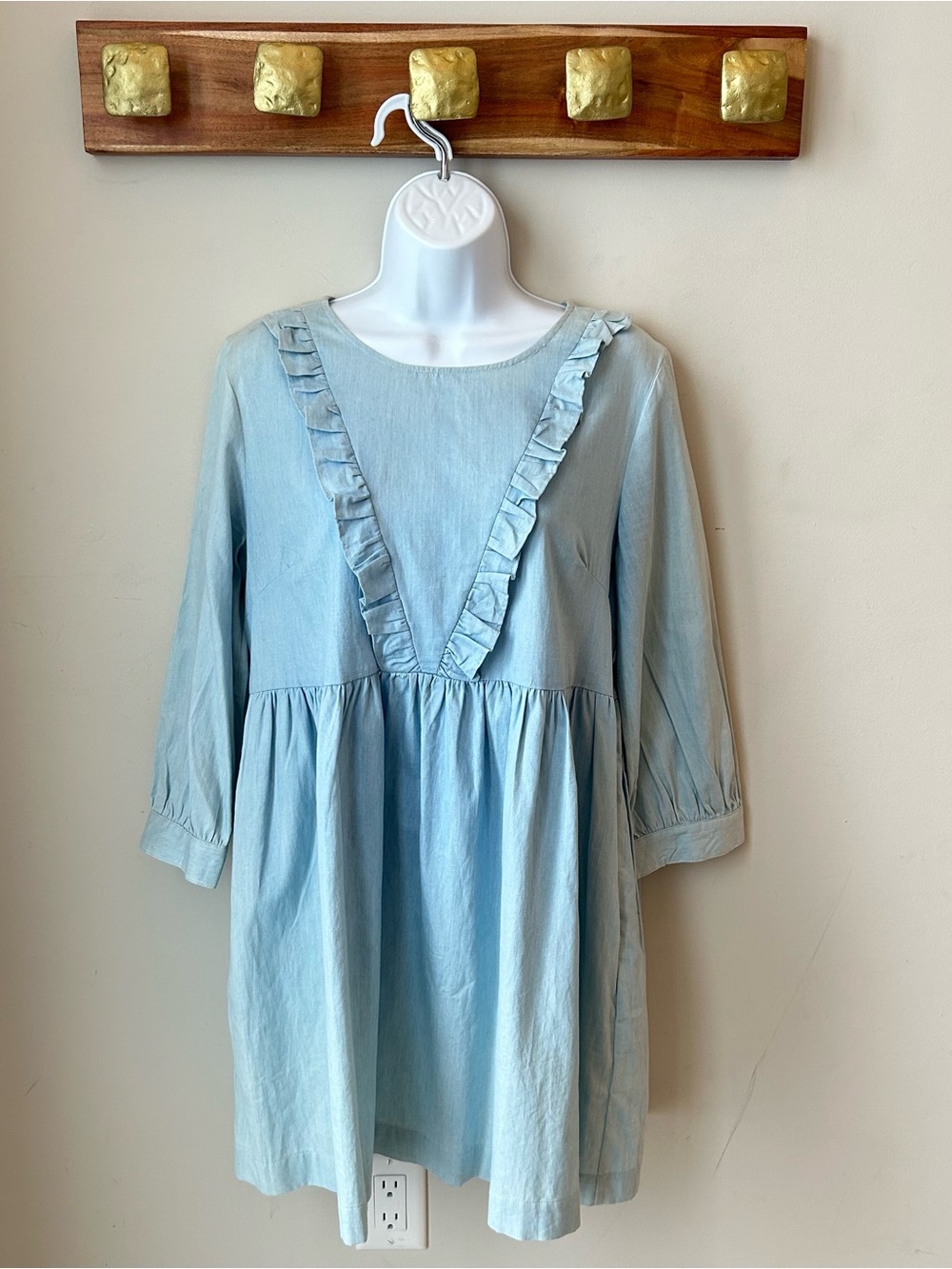 Listicle Cotton Dress Coastal Cowgirl Festival Cottagecore Size Large
